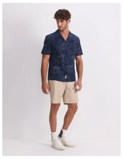 Sportscraft Rally Short Sleeve Print Shirt in Multi