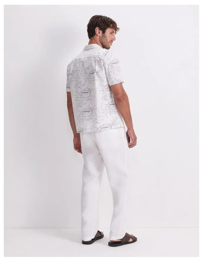 Sportscraft Rally Short Sleeve Print Shirt in Multi