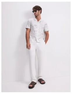 Sportscraft Rally Short Sleeve Print Shirt in Multi