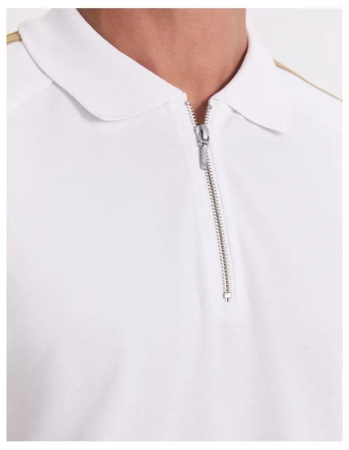 Sportscraft Rod Textured Polo Shirt in White