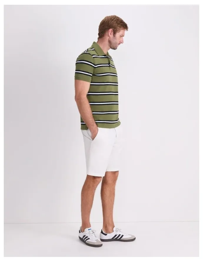 Sportscraft SC Bold Stripe Pique Polo