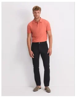 Sportscraft Tapered Bedford Jeans in Black