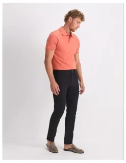 Sportscraft Tapered Bedford Jeans in Black