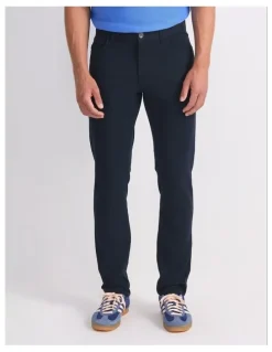 Sportscraft Tapered Bedford Jeans in Blue