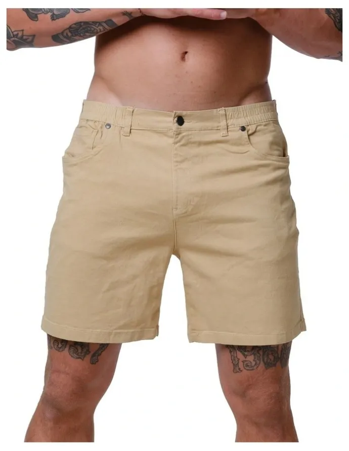 Stock & co. Admiral Chino Shorts in Beige