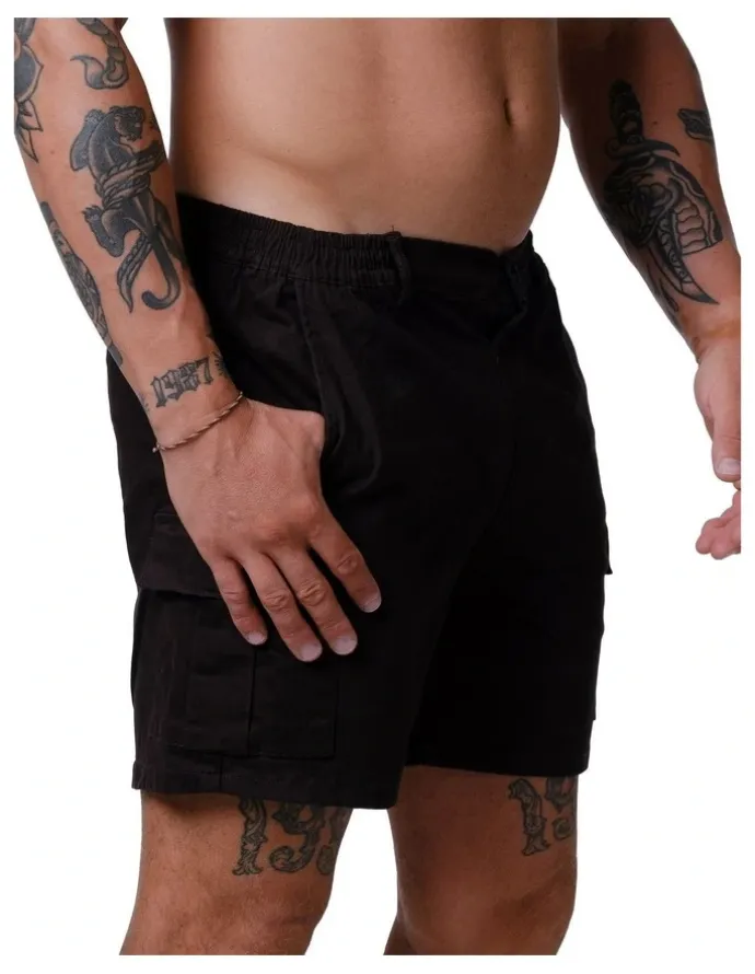 Stock & co. Classic Cargo Shorts in Black
