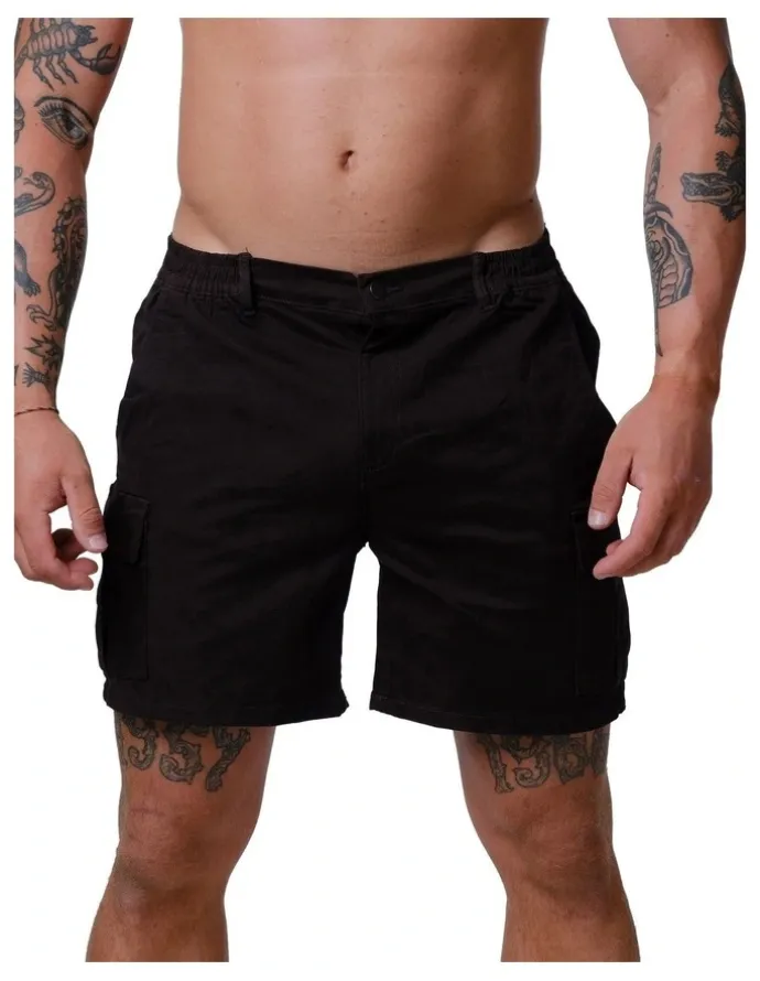 Stock & co. Classic Cargo Shorts in Black