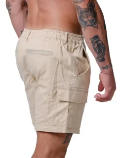 Stock & co. Classic Cargo Shorts in Beige