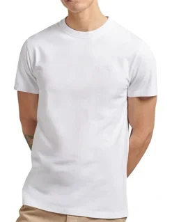 Superdry Vintage Logo Embroidery T-Shirt in White