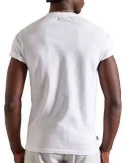 Superdry Vintage Logo Embroidery T-Shirt in White