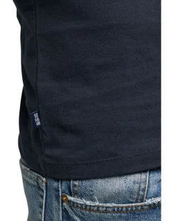 Superdry Vintage Logo Embroidery Crew T-shirt in Navy