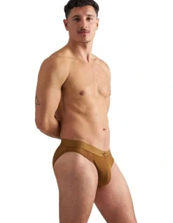 TEAMM8 Casanova Brief in Brass