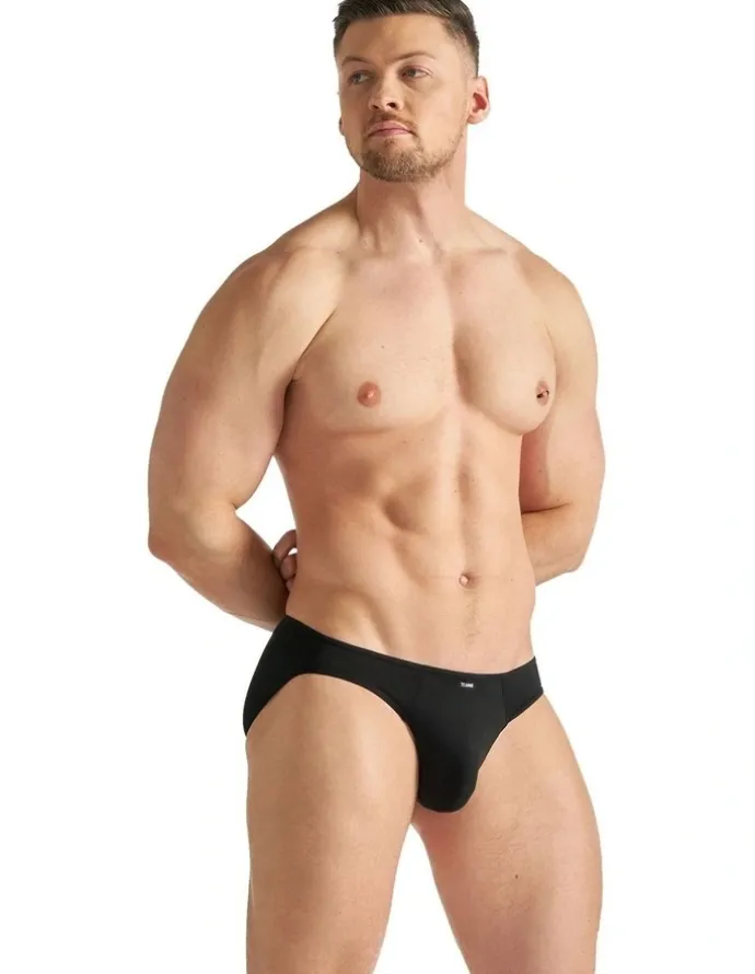 TEAMM8 Flaunt Bikini Brief in Onyx