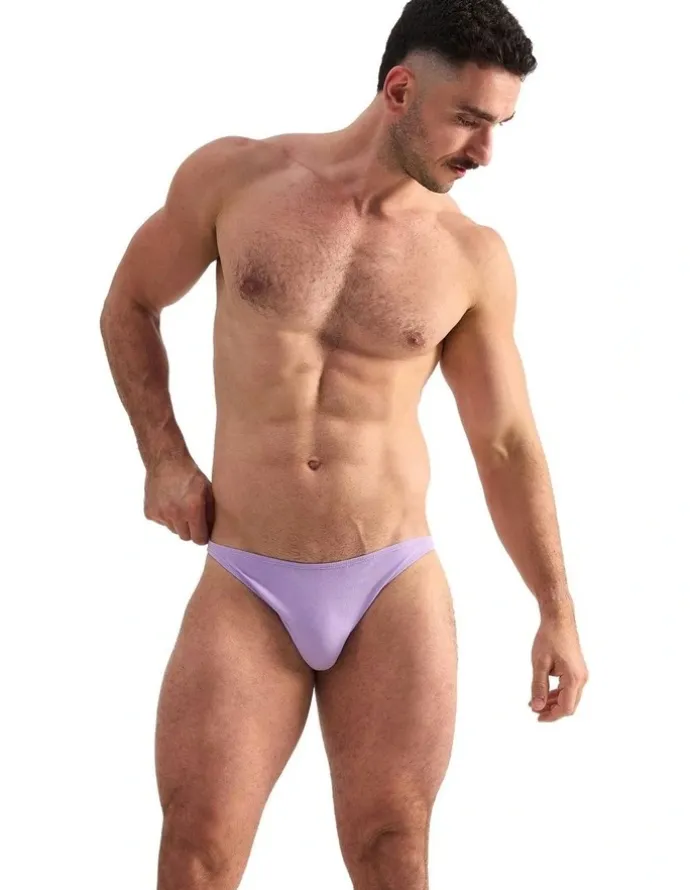 TEAMM8 Flirt Cotton Micro Brief in Lilac
