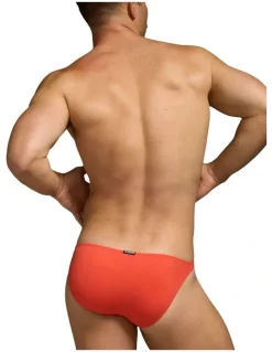 TEAMM8 Flirt Cotton Micro Brief in Orange