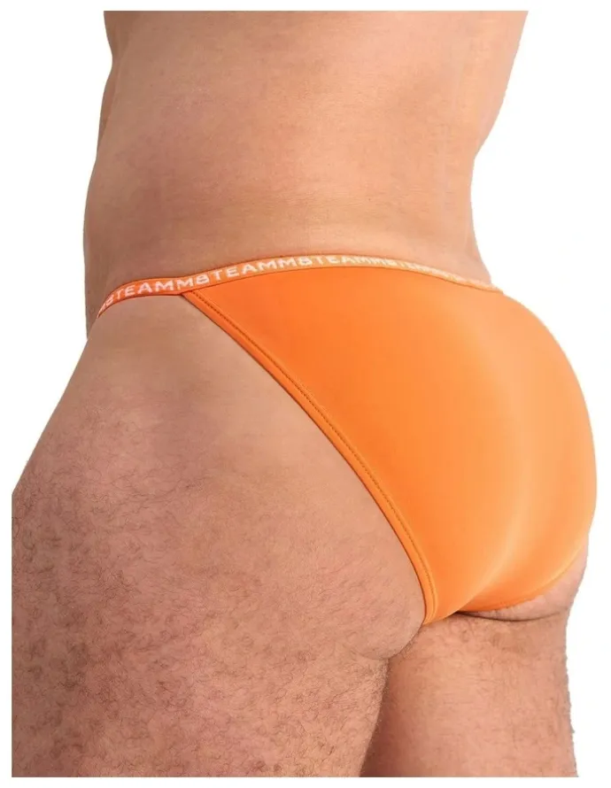 TEAMM8 Glide Micro Brief in Orange