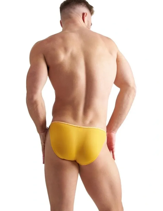 TEAMM8 Glide Micro Brief in Yellow