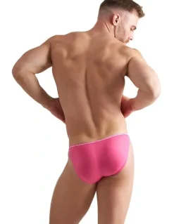 TEAMM8 Glide Micro Brief in Raspberry