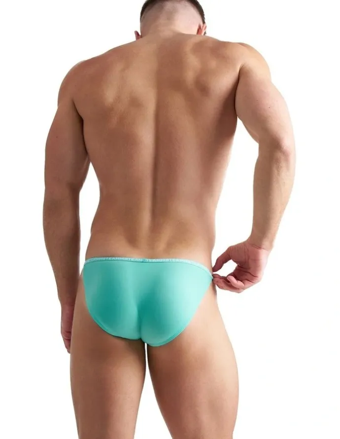 TEAMM8 Glide Micro Brief in Green