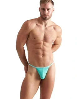 TEAMM8 Glide Micro Thong in Green