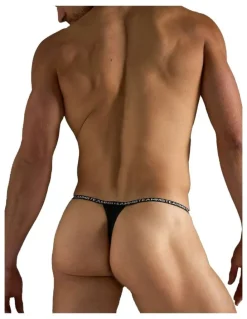 TEAMM8 Glide Micro Thong in Black