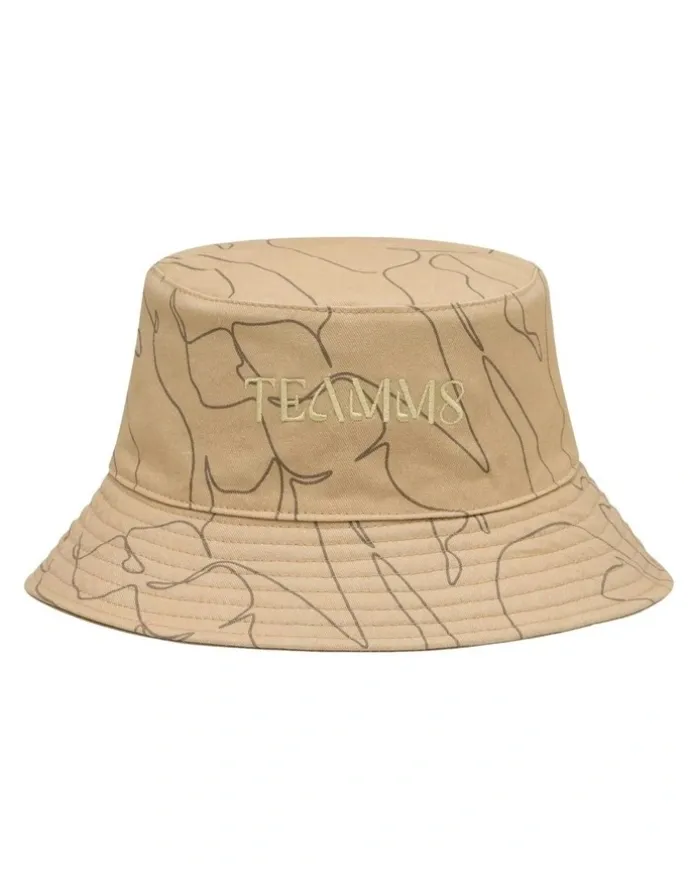 TEAMM8 Kouros Bucket Hat in Beige