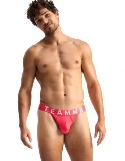 TEAMM8 Spartacus Thong in Hot Pink