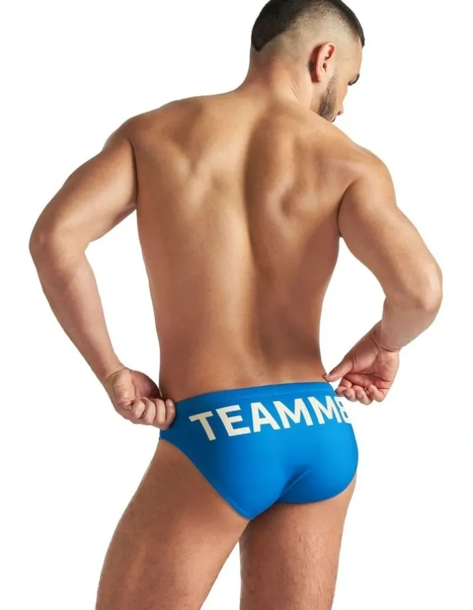 TEAMM8 Arena Bikini Swim Brief in Aegean