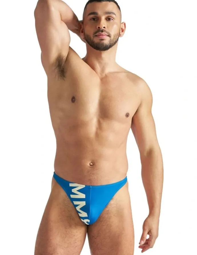 TEAMM8 Arena Swim Thong in Aegean