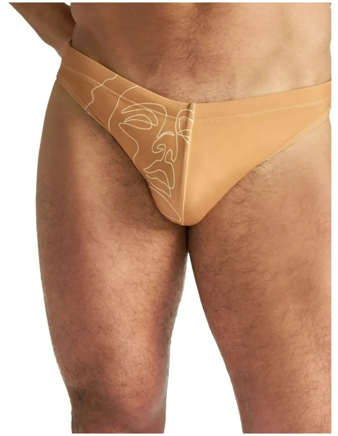 TEAMM8 Kouros Bikini Swim Brief in Dune