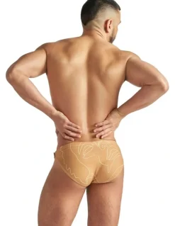 TEAMM8 Kouros Bikini Swim Brief in Dune