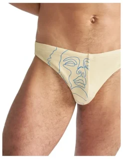 TEAMM8 Kouros Bikini Swim Brief in Shell