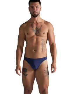 TEAMM8 Standard Swim Thong in Navy
