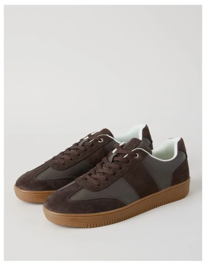 There After Henry Sneakers in Dark Brown/Gum