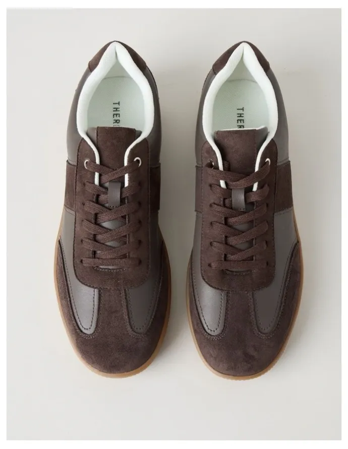 There After Henry Sneakers in Dark Brown/Gum