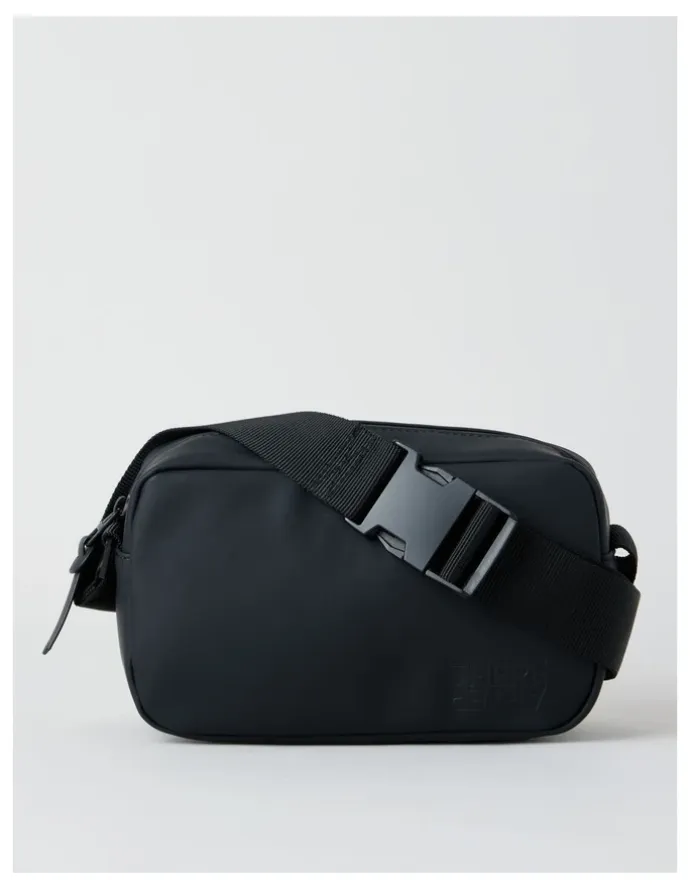 There After Rubberised Camera Bag in Black