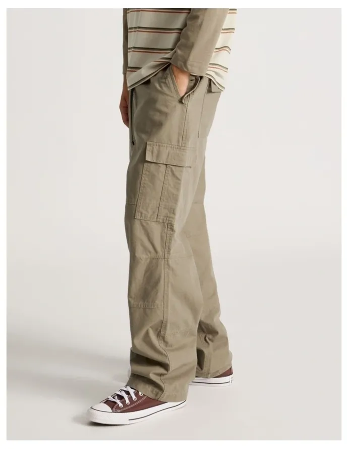 There After Built In Belt Cargo Pants in Sand
