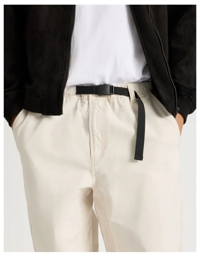 There After Built-In Belt Jogger Pants in Stone