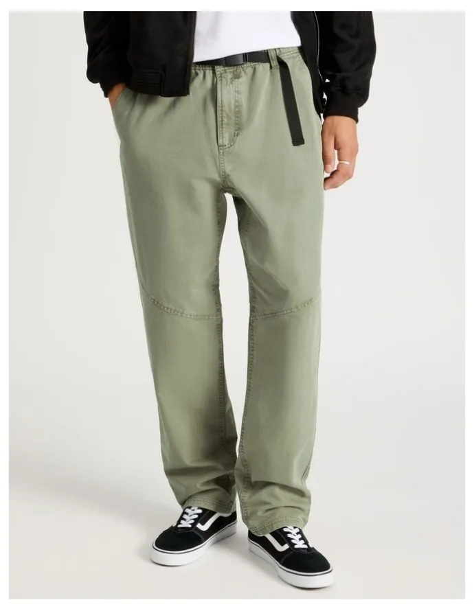 There After Built-In Belt Jogger Pants in Sand