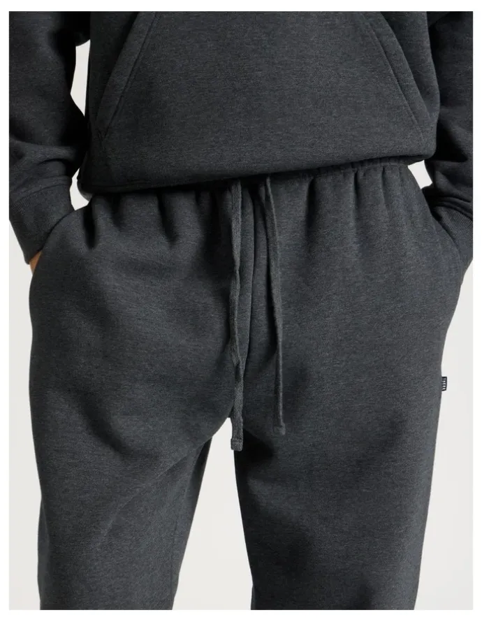There After Core Elastic Cuff Track Pants in Charcoal