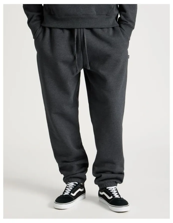 There After Core Elastic Cuff Track Pants in Charcoal
