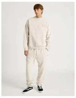 There After Core Elastic Cuff Track Pants in Stone