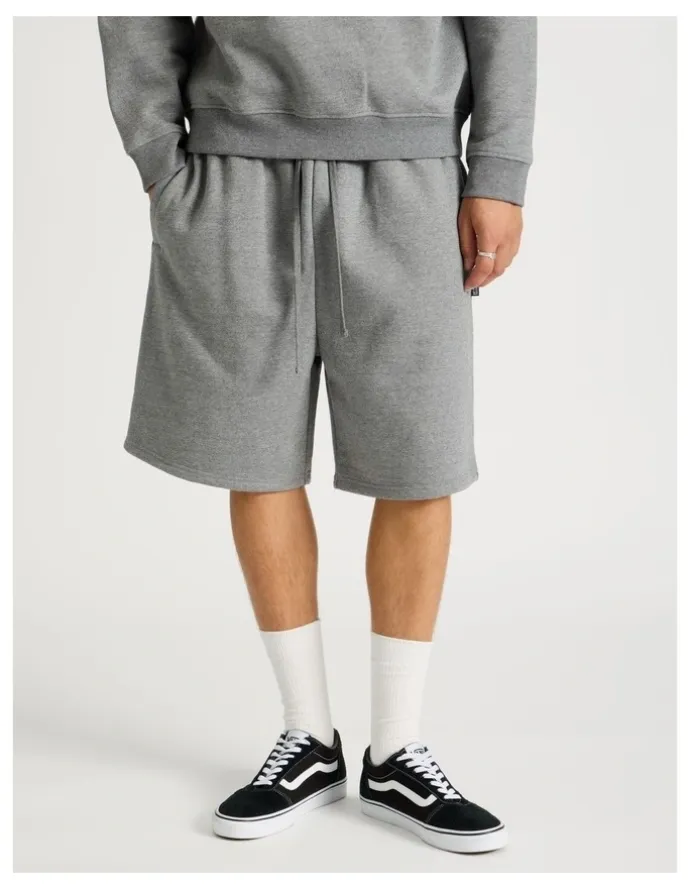 There After Core Logo Sweat Shorts in Grey