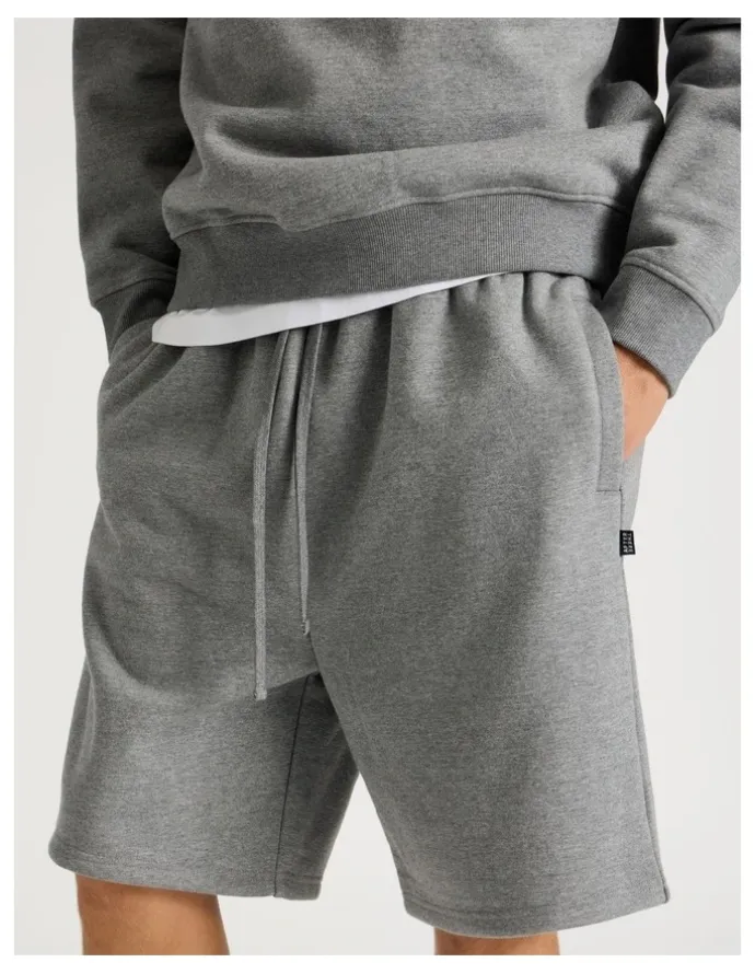There After Core Logo Sweat Shorts in Grey