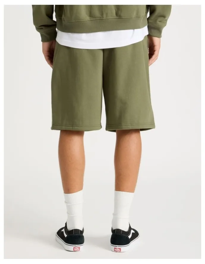 There After Core Logo Sweat Shorts in Olive