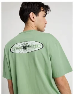 There After Logo Short Sleeve Tee in Sage