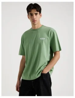 There After Logo Short Sleeve Tee in Sage