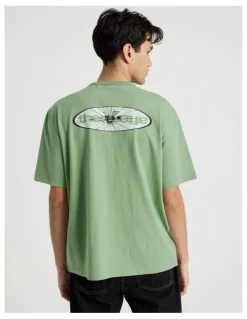 There After Logo Short Sleeve Tee in Sage