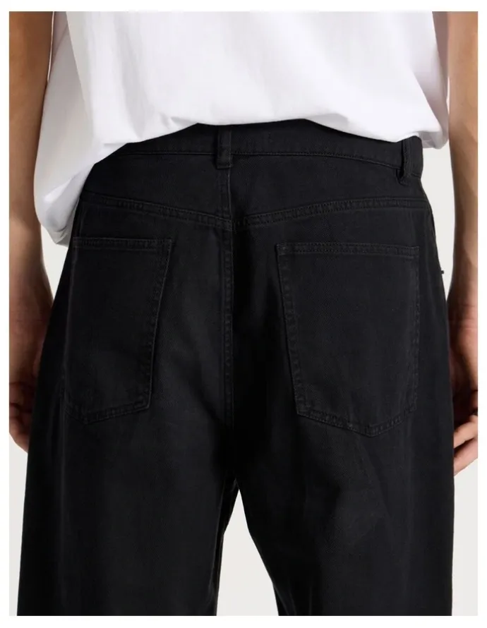 There After 5-Pocket Straight Leg Pants in Black