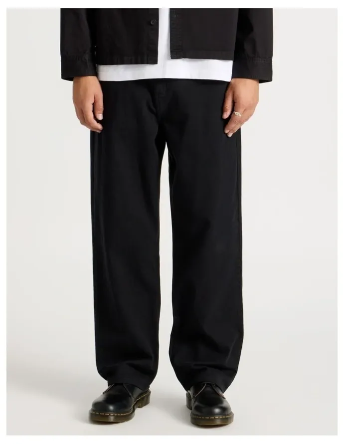 There After 5-Pocket Straight Leg Pants in Black